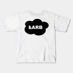 Black LARB Studios Cloud | LARB Studios & Abelia Rose Kids T-Shirt